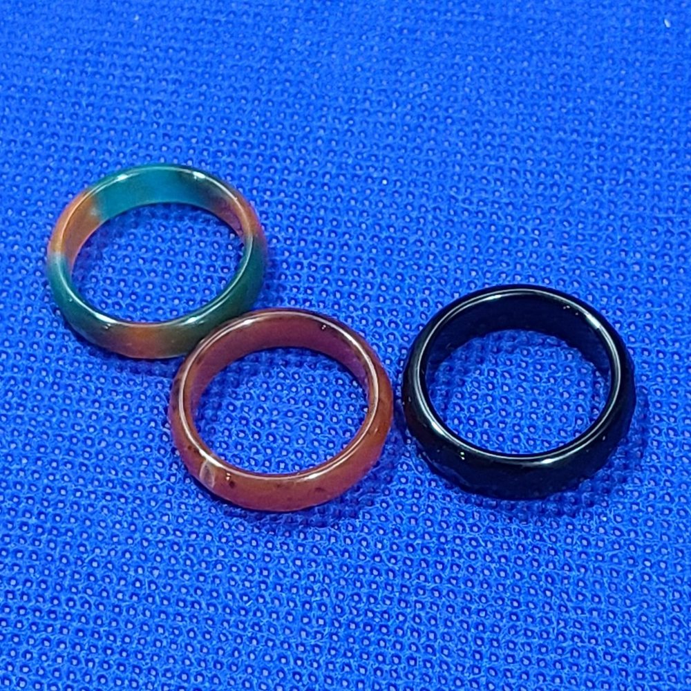 Agate Stone rings